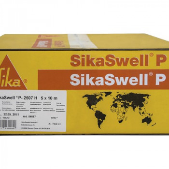 Profile de etansare, expandabile in contact cu apa, SIKA SIKASWELLP 2507 H rola de 10 m lungime